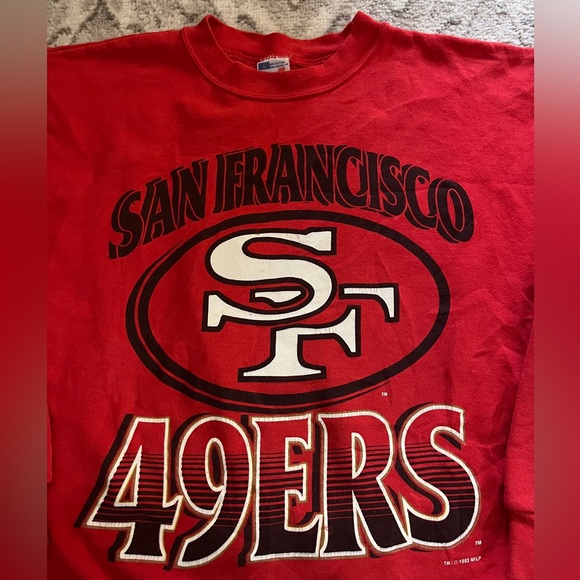 Vintage San Francisco 49ers artex sweater size large - Picture 2 of 10